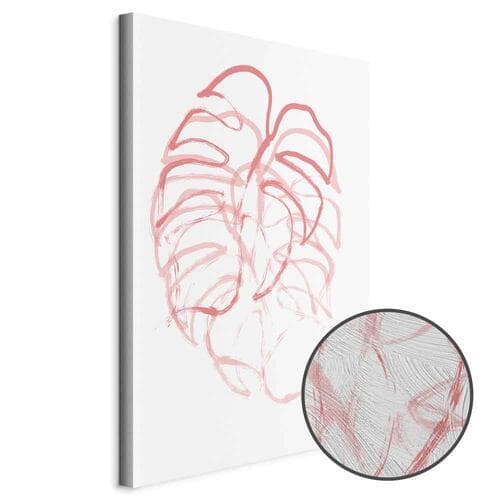 Obraz na płótnie Monstera w ruchu 20×30 cm, płótno standard