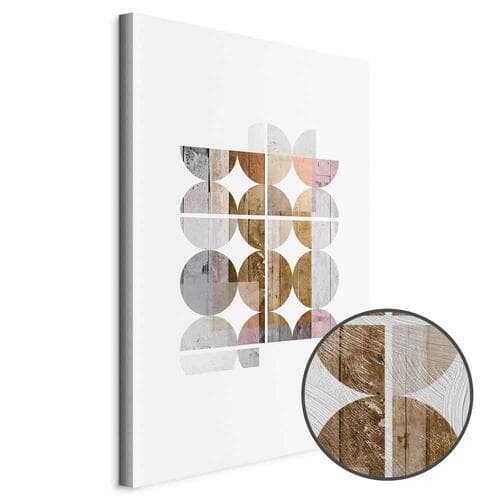 Leinwandbild Harmonijny kształt 20×30 cm, Standardleinwand