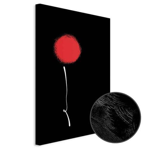 Obraz na płótnie Minimalistyczny kwiat 20×30 cm, płótno standard