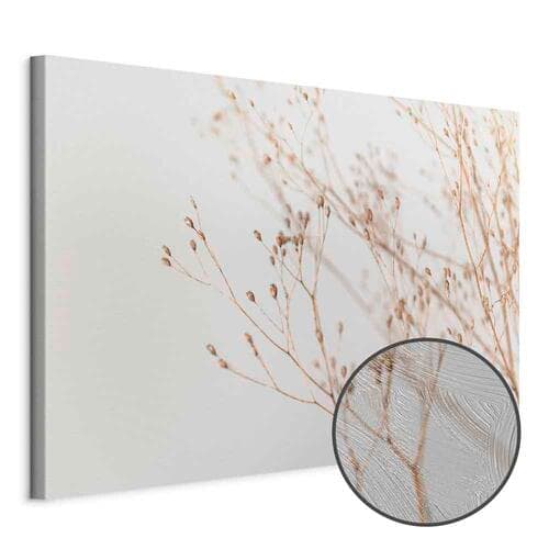 Leinwandbild Minimalistyczna gałązka szeroki 60×40 cm, Standardleinwand