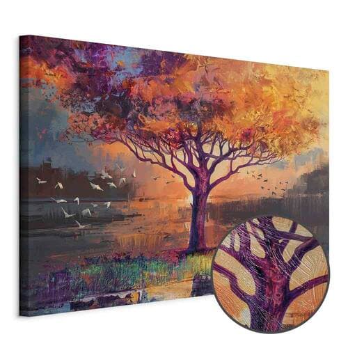 Canvas print Jesienne szkice szeroki 120×80 cm, standard canvas