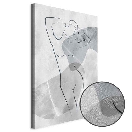 Картина на холсте Odpoczywająca muza 20×30 см, стандартный холст