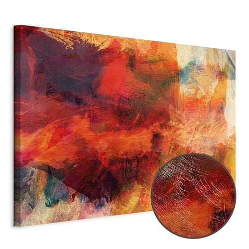Obraz na płótnie Eksplozja dzikich barw szeroki 120×80 cm, płótno standard