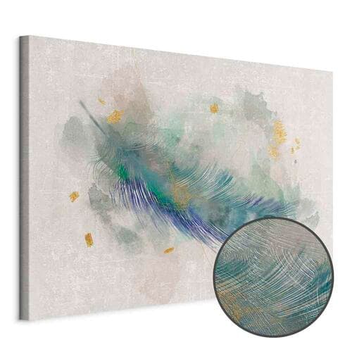 Obraz na płótnie Błękitna przygoda szeroki 120×80 cm, płótno standard