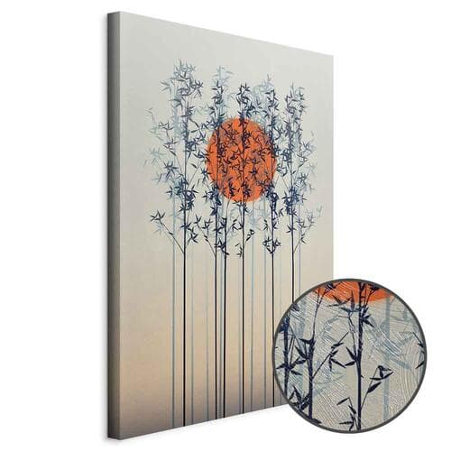 Leinwandbild Samotny zmierzch 80×120 cm, Standardleinwand
