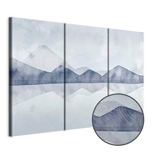 Leinwandbild Jezioro w górach 60×40 cm, Standardleinwand