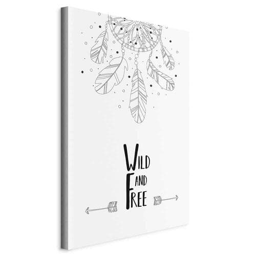 Картина на полотні Wild and Free 80×120 см, стандартне полотно