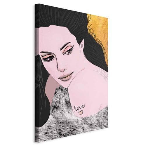 Canvas print Zmysłowo i miłośnie 80×120 cm, standard canvas