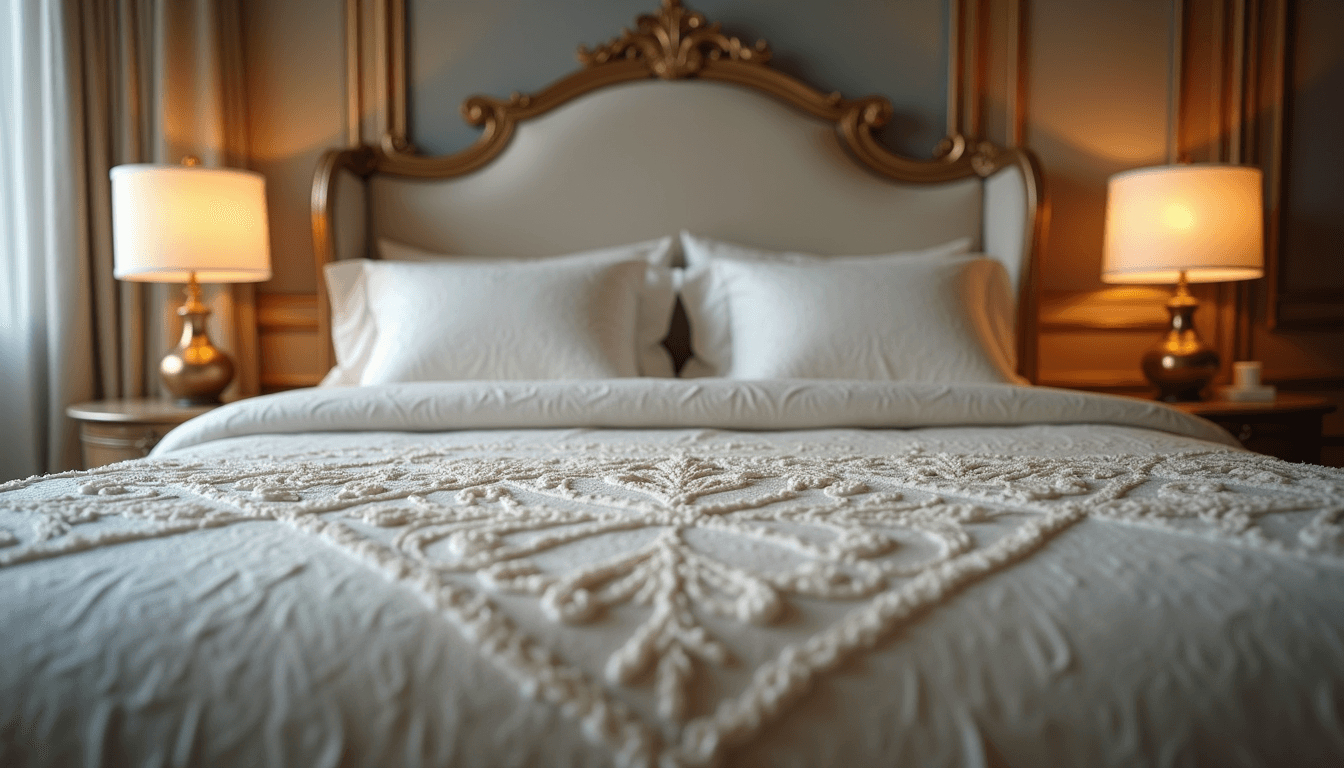 Eleganckie narzuty na łóżka 220x240 – styl i komfort w sypialni
