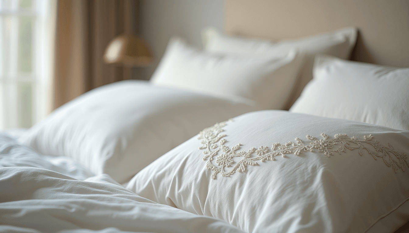 Elegancka haftowana pościel Miya Home