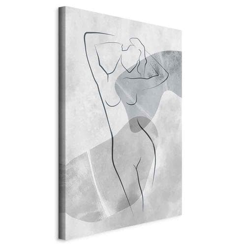 Obraz na płótnie Odpoczywająca muza 20×30 cm, płótno standard