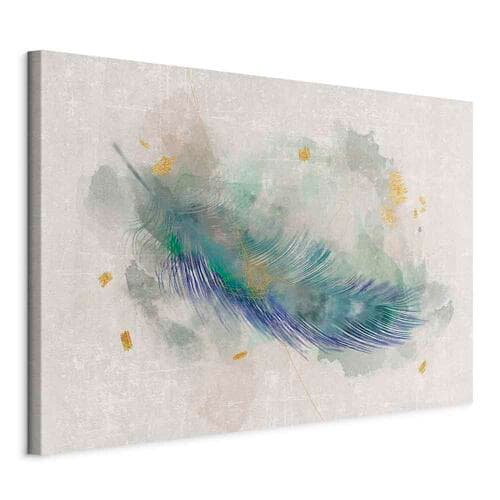 Obraz na płótnie Błękitna przygoda szeroki 90×60 cm, płótno standard