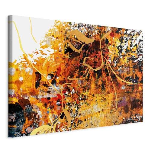Obraz na płótnie Eksplozja pocałunku szeroki 90×60 cm, płótno standard