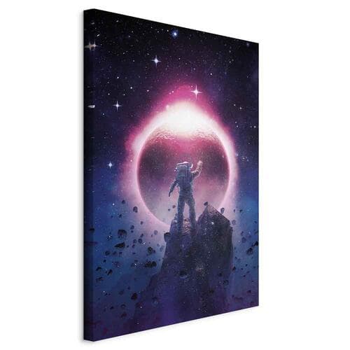 Leinwandbild Bliskie spotkanie 20×30 cm, Standardleinwand