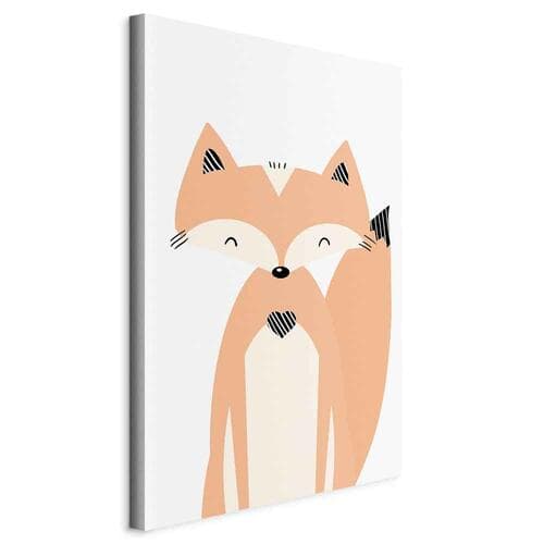 Картина на холсте Wesoły lisek 40×60 см, стандартный холст
