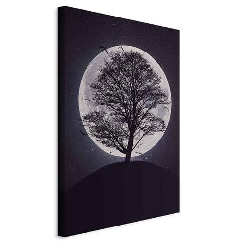 Leinwandbild Samotne drzewo 40×60 cm, Standardleinwand