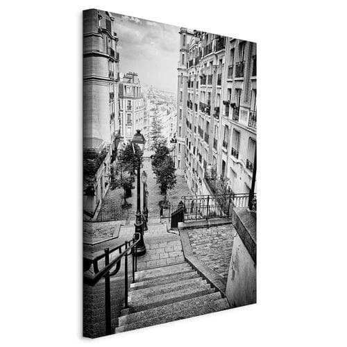Obraz na płótnie Paryskie przedmieście 20×30 cm, płótno standard