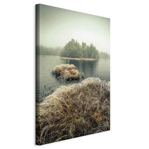 Obraz na płótnie Jesień na mokradłach 20×30 cm, płótno standard