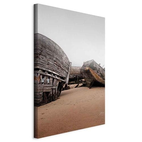 Canvas print Opuszczone kutry 20×30 cm, standard canvas