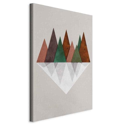 Leinwandbild Symetryczna kraina 20×30 cm, Standardleinwand