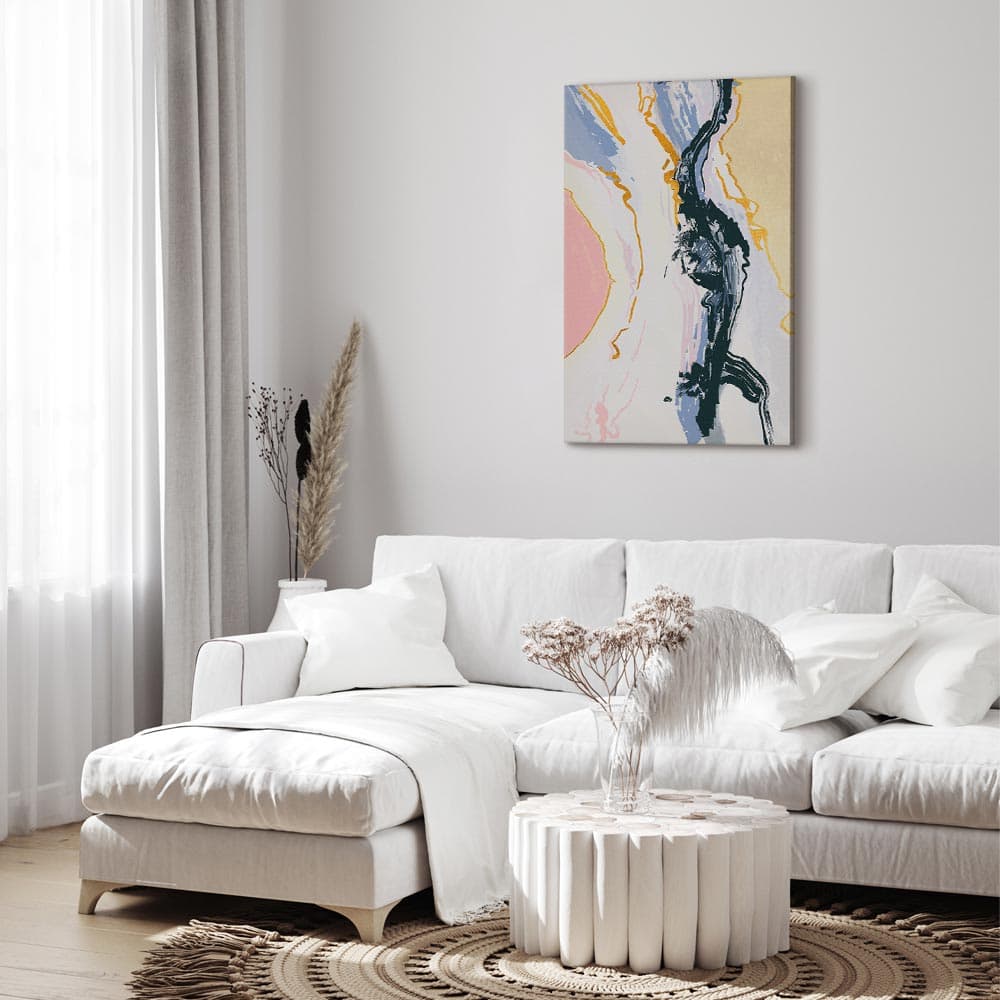 Obraz na płótnie Nurtujące myśli 40×60 cm, płótno standard