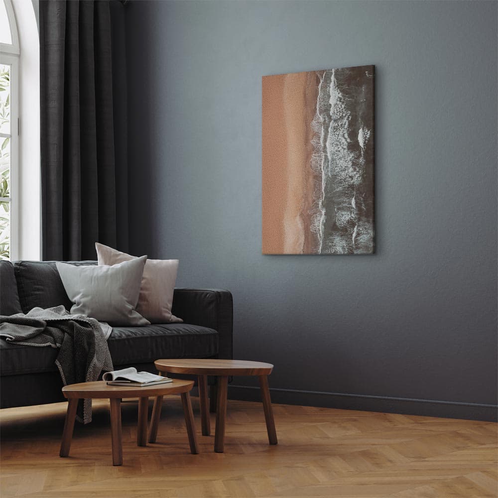 Leinwandbild Linia brzegu 80×120 cm, Standardleinwand