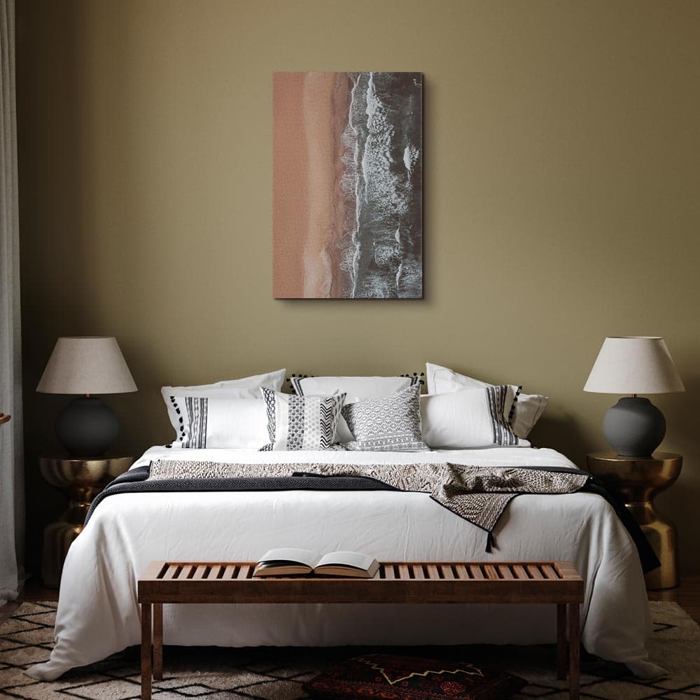 Leinwandbild Linia brzegu 80×120 cm, Standardleinwand