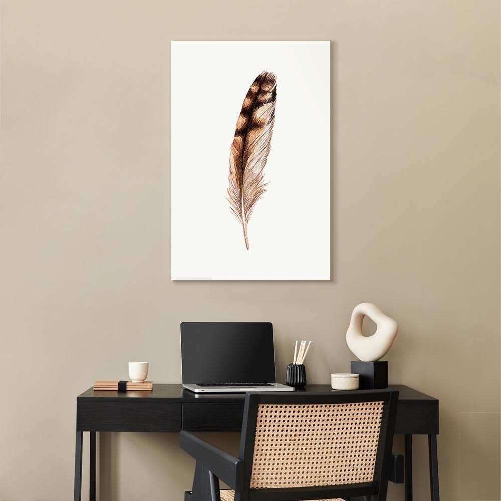 Obraz na płótnie Magiczne pióro 20×30 cm, płótno standard