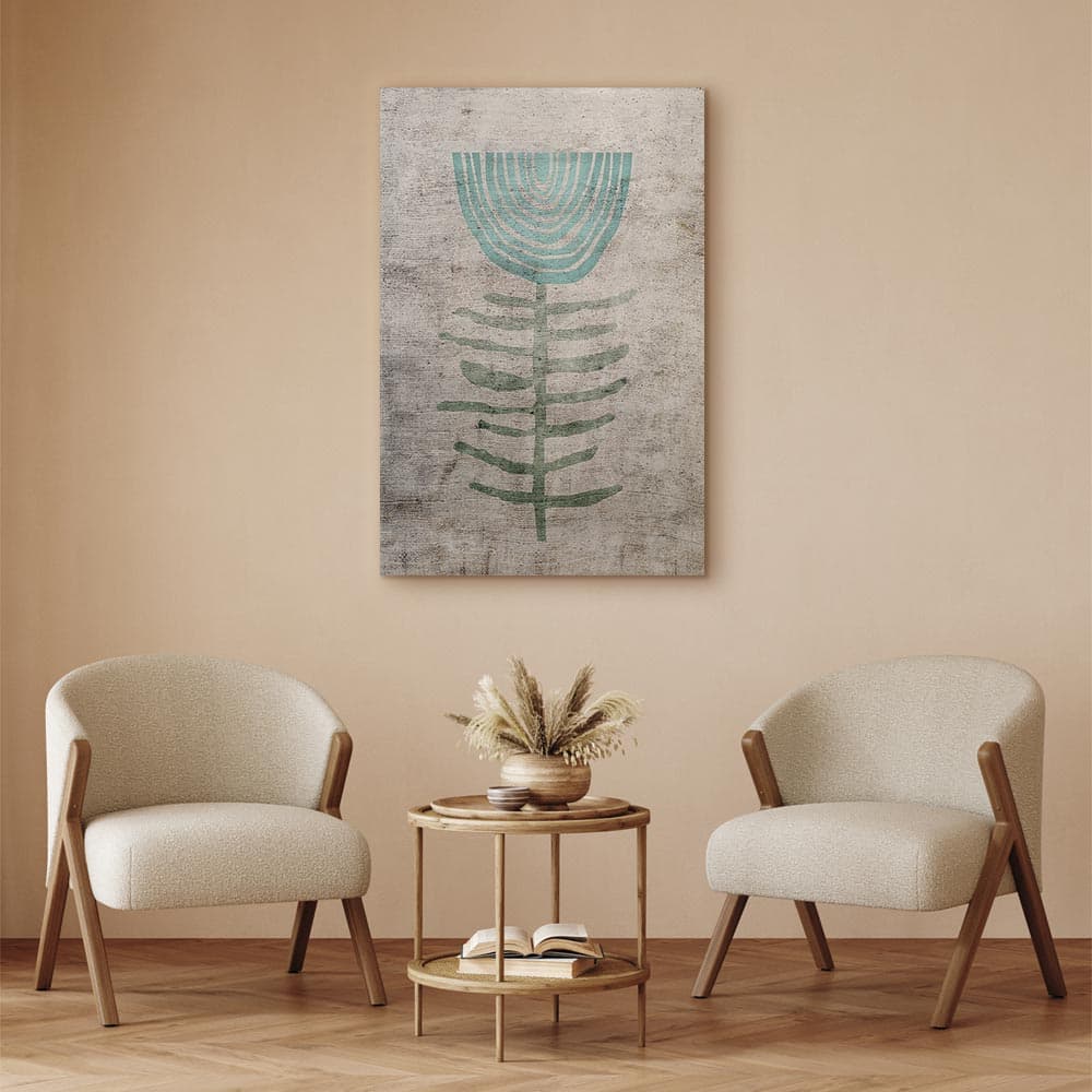 Leinwandbild Niebieska lilia 20×30 cm, Standardleinwand