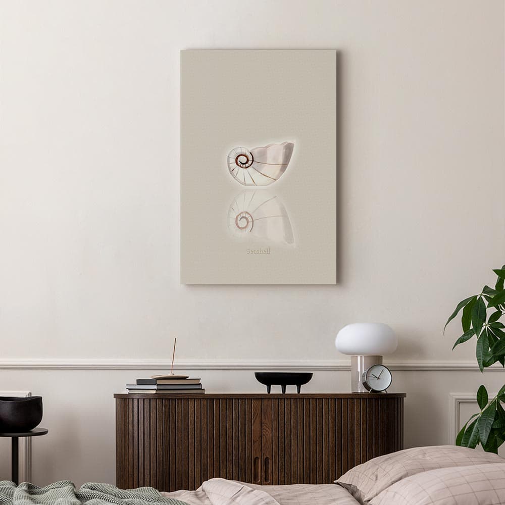 Картина на полотні Ceramiczna muszla 20×30 см, стандартне полотно