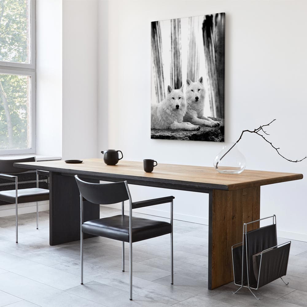 Leinwandbild Leśna miłość 20×30 cm, Standardleinwand