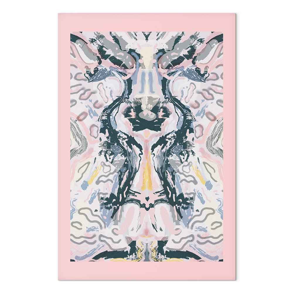 Obraz na płótnie Mantra Rorschacha 80×120 cm, płótno standard