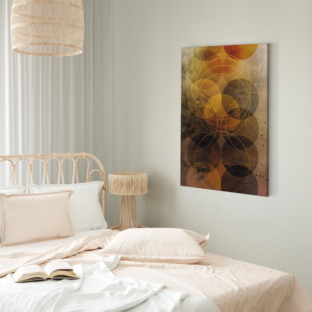 Obraz na płótnie Wędrówka słońca 20×30 cm, płótno standard