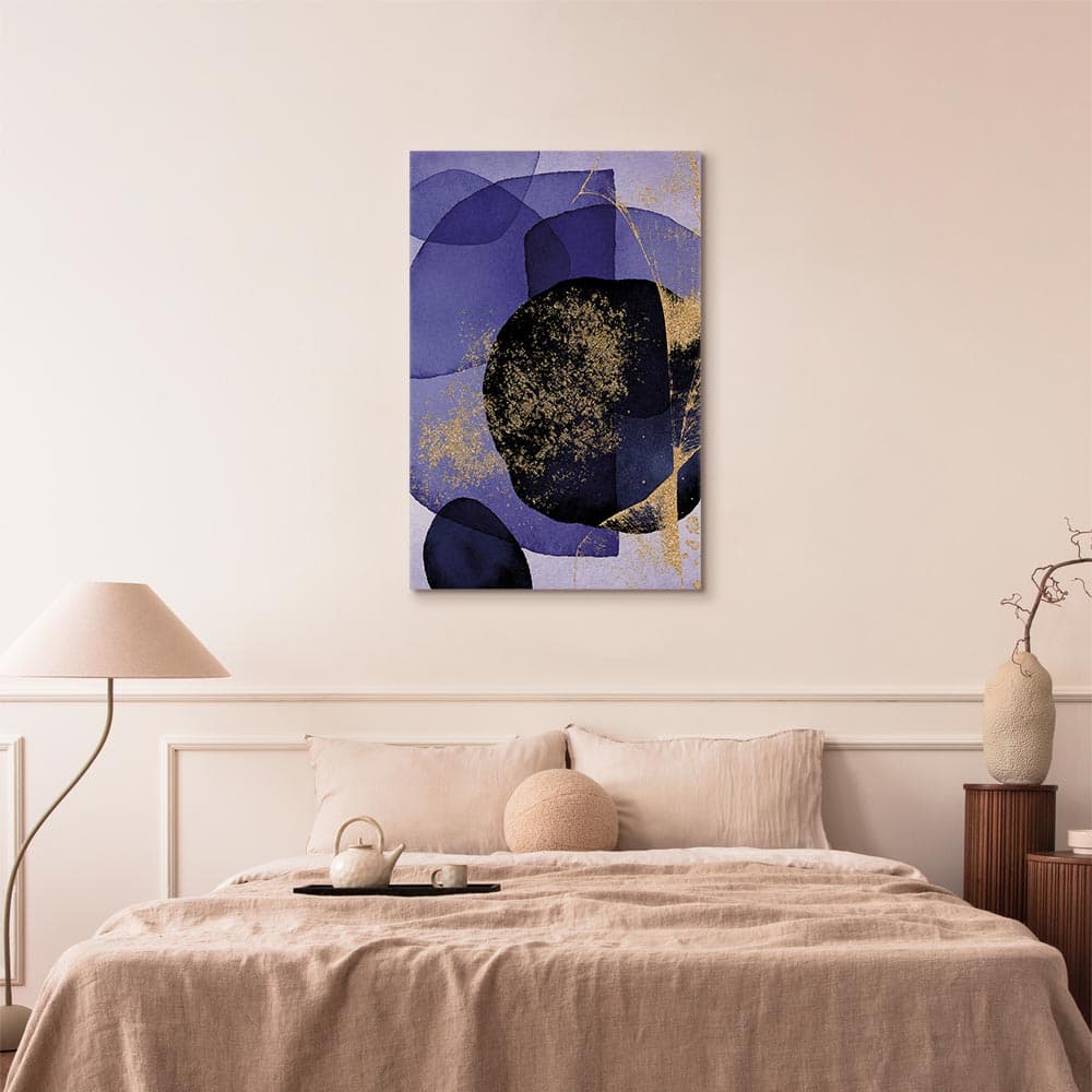 Obraz akustyczny Fioletowy kalejdoskop 40x60 cm