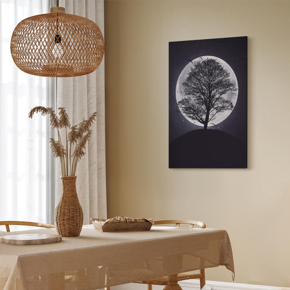 Картина на холсте Samotne drzewo 60×90 см, стандартный холст