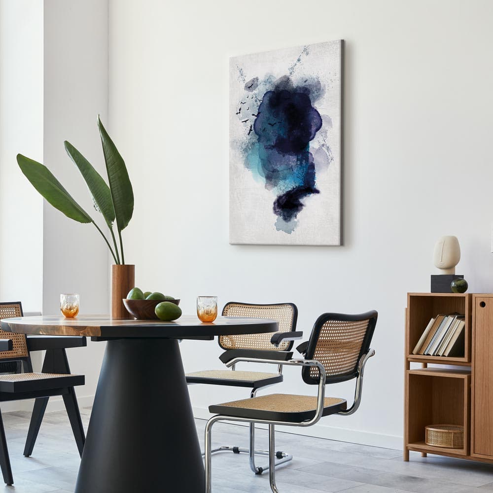 Obraz na płótnie Błękitne wspomnienie 40×60 cm, płótno standard