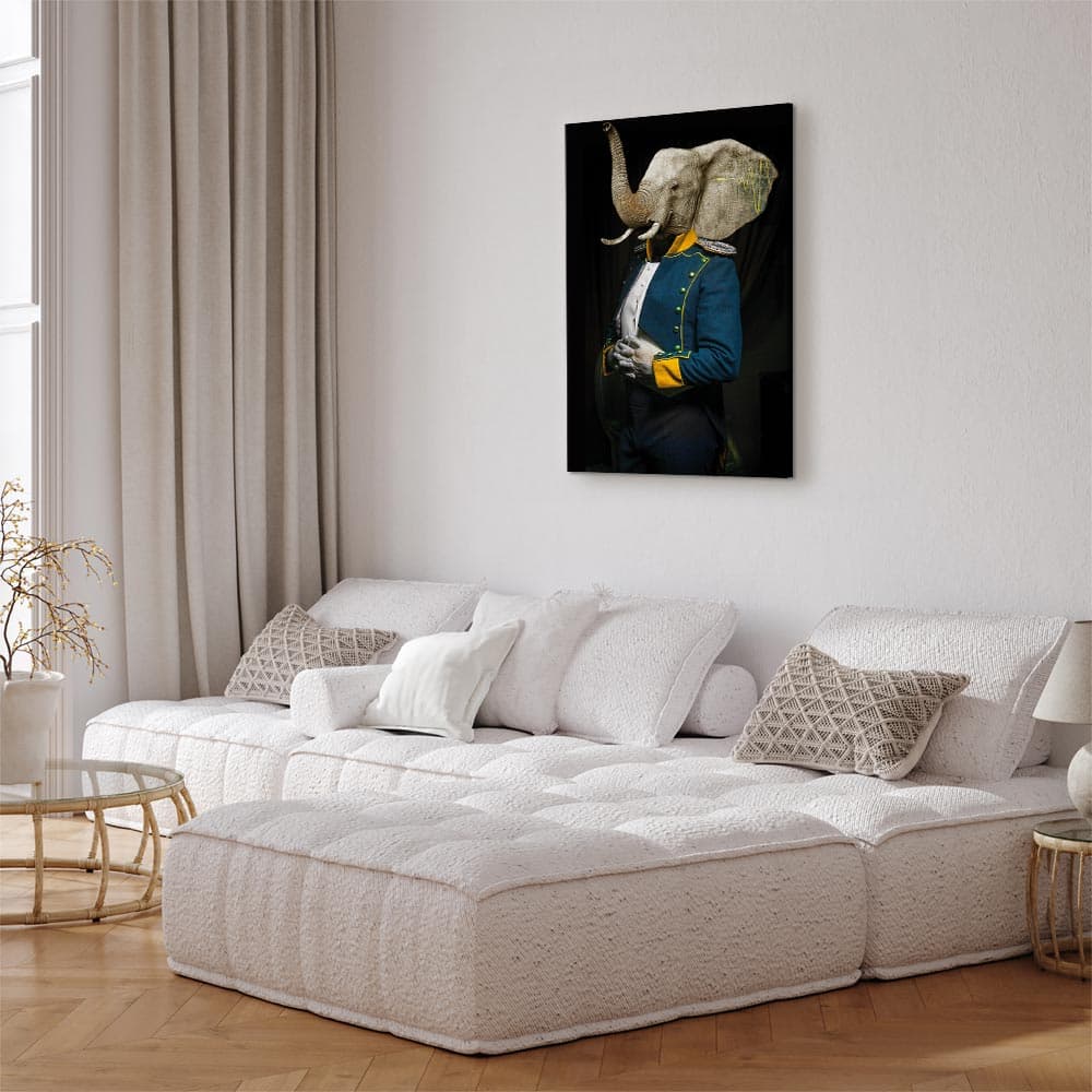 Obraz na płótnie Audiencja 20×30 cm, płótno standard