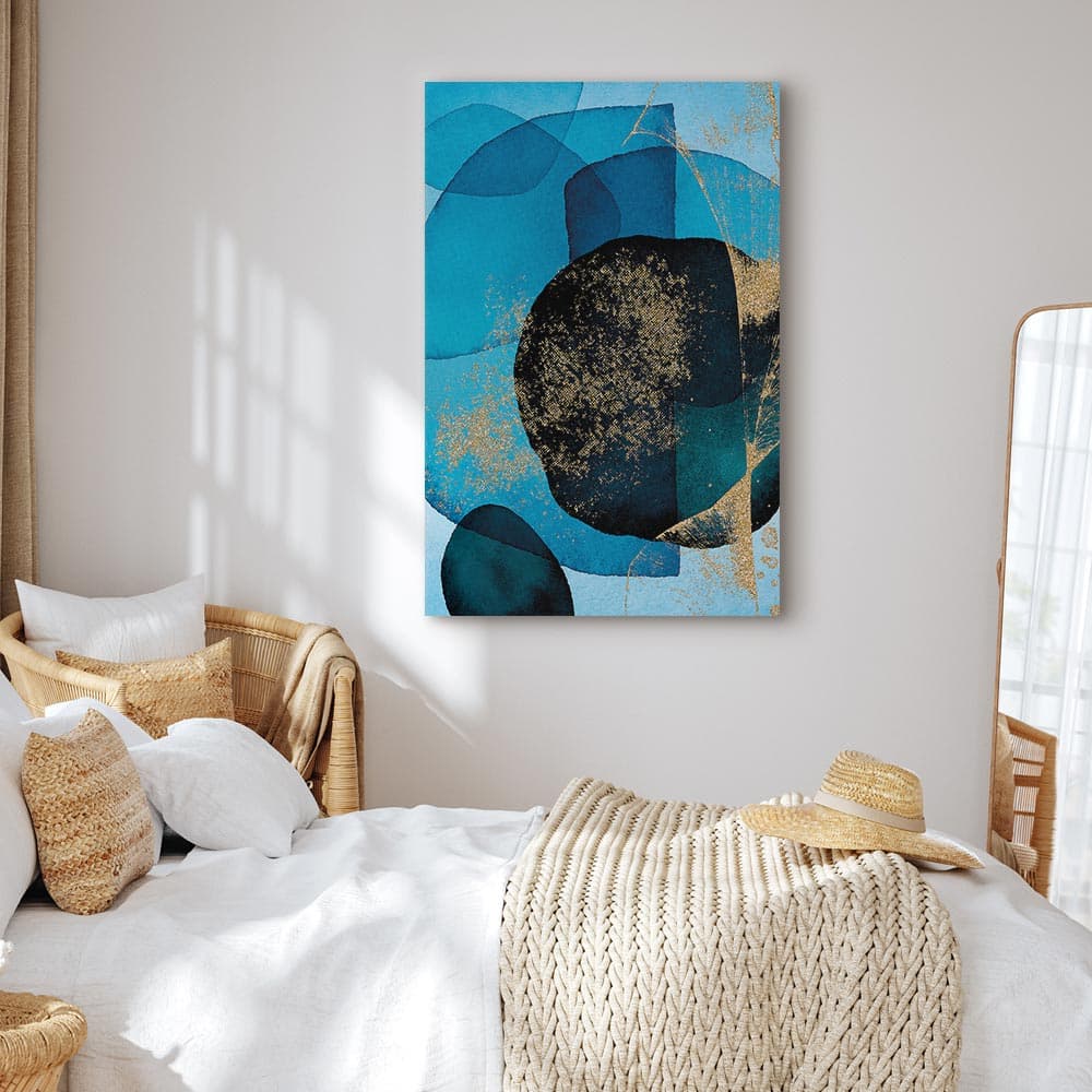 Leinwandbild Oceaniczny kalejdoskop 20×30 cm, Standardleinwand
