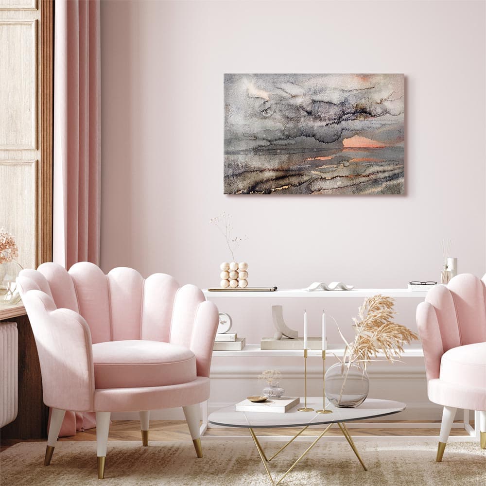 Obraz na płótnie Chmury połączone szeroki 90×60 cm, płótno standard