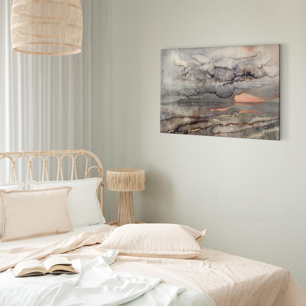 Obraz na płótnie Chmury połączone szeroki 90×60 cm, płótno standard
