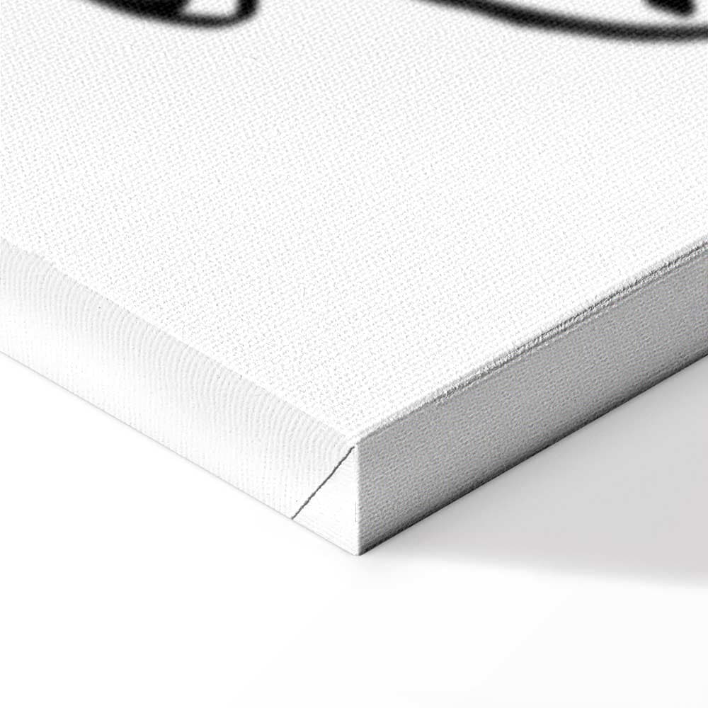 Leinwandbild Koci relaks 20×30 cm, italienische Leinwand