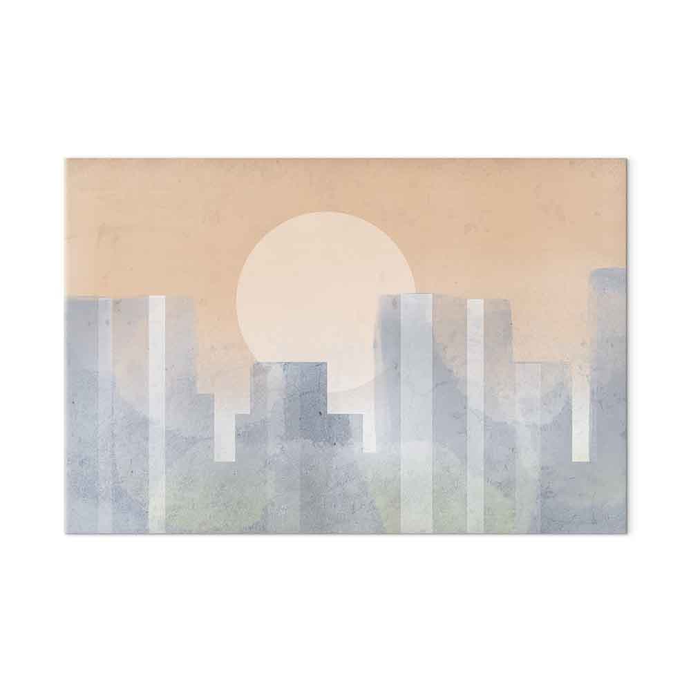 Obraz na płótnie Nowoczesne miasto szeroki - drugi wariant 30×20 cm, płótno standard