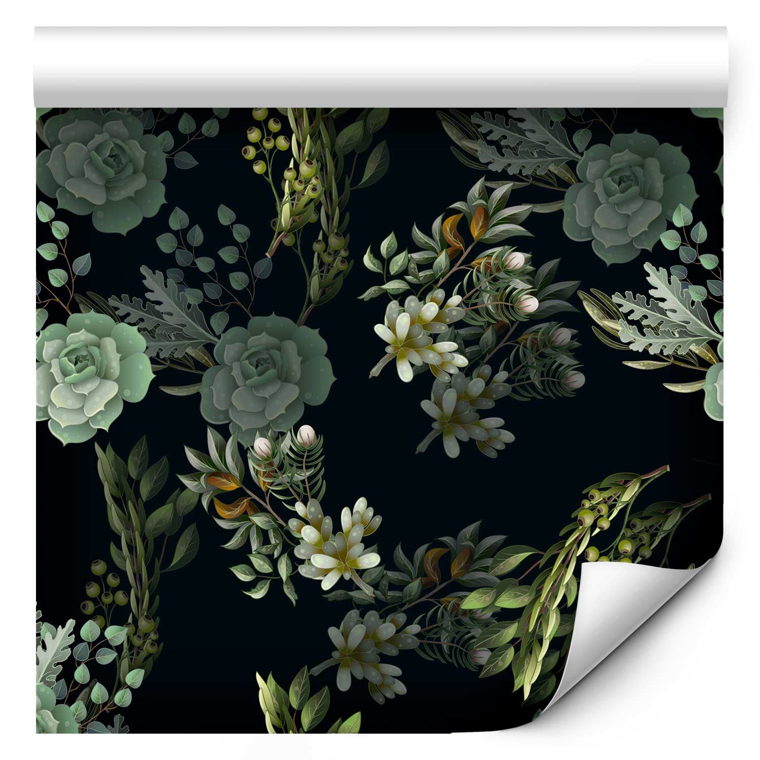 Wallpaper Ziołowy zapach 50×1000 cm, standard non-woven