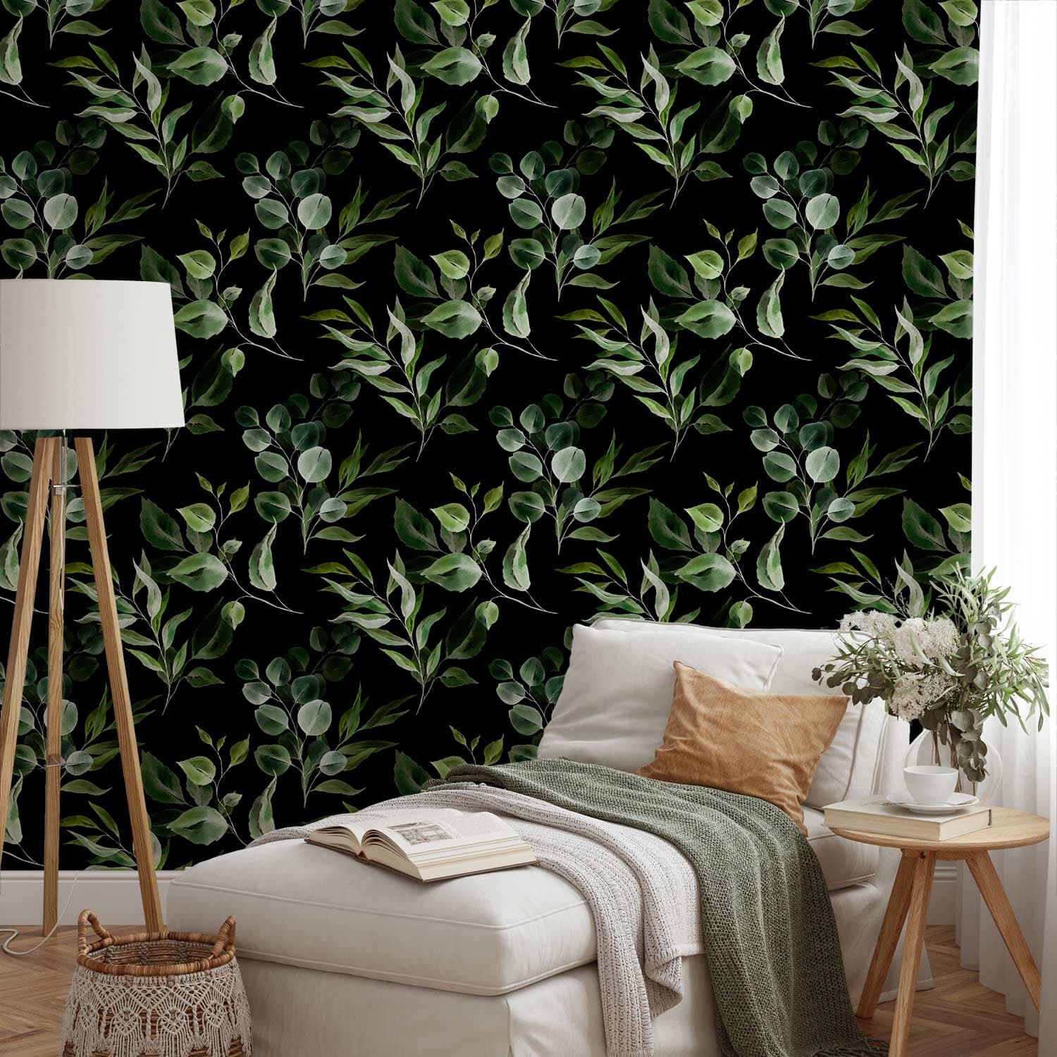 Wallpaper Bukiet zieleni 50×1000 cm, standard non-woven