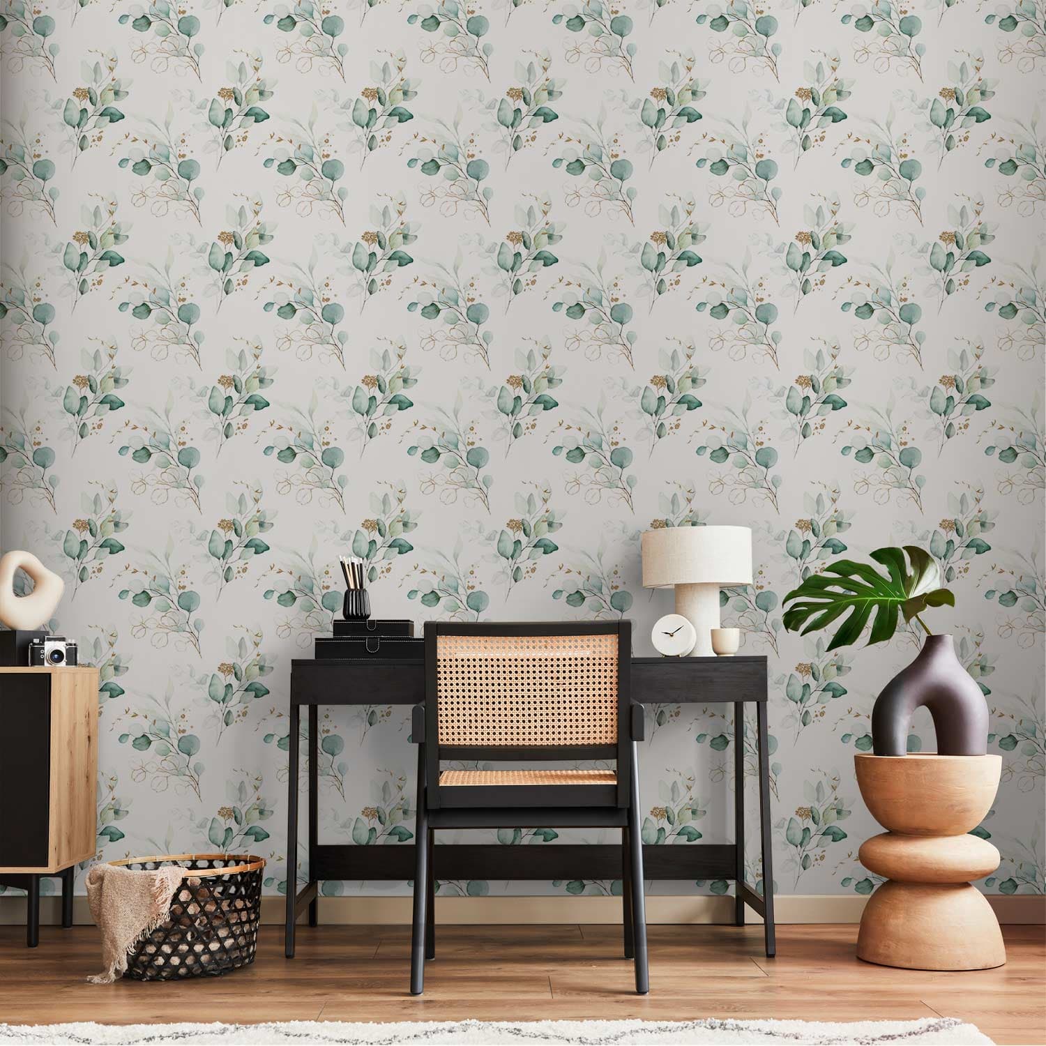 Обои Zielone melodie 50×1000 см, флизелин стандарт