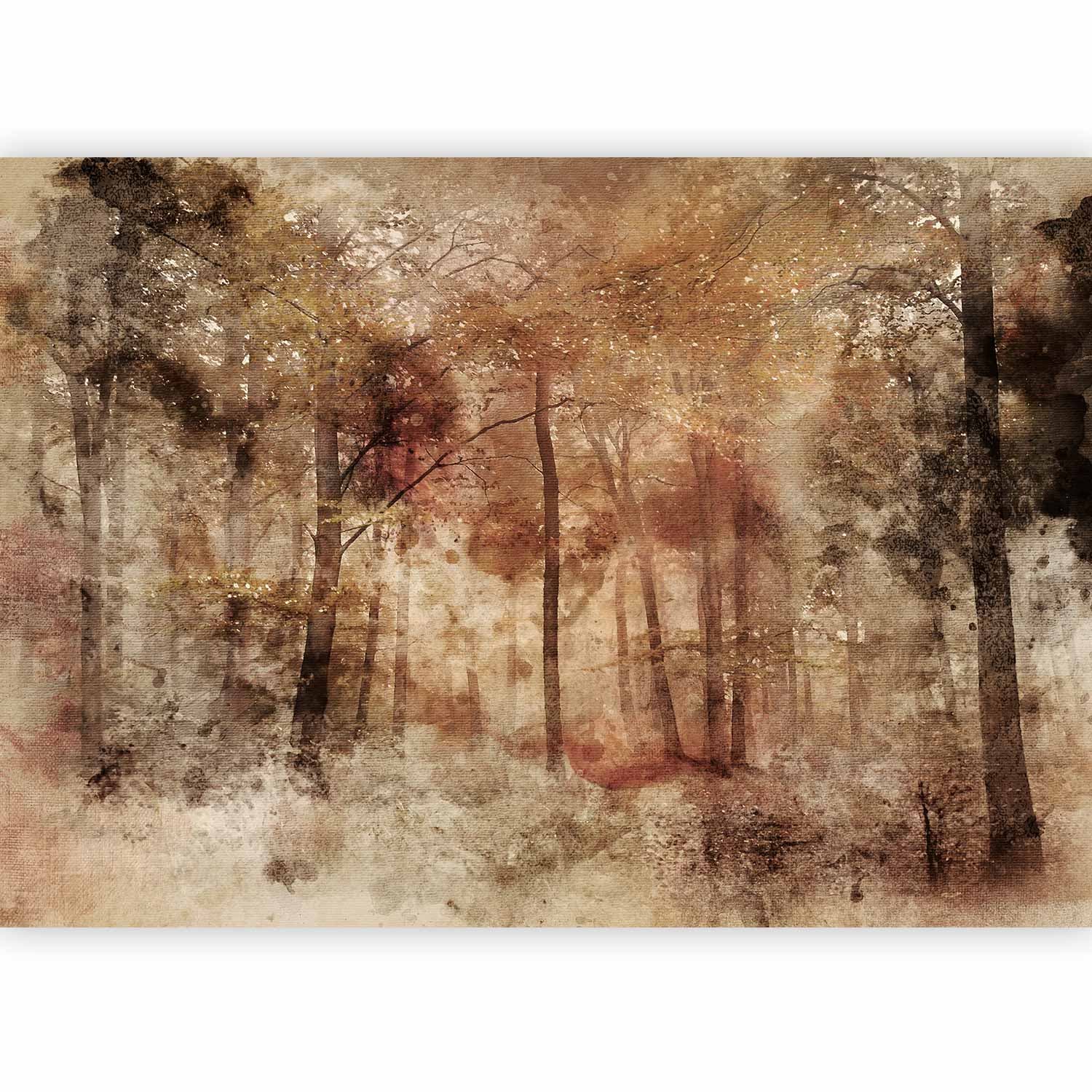 Fototapeta Zagubiony w lesie 150×105 cm, materiał wodoodporny