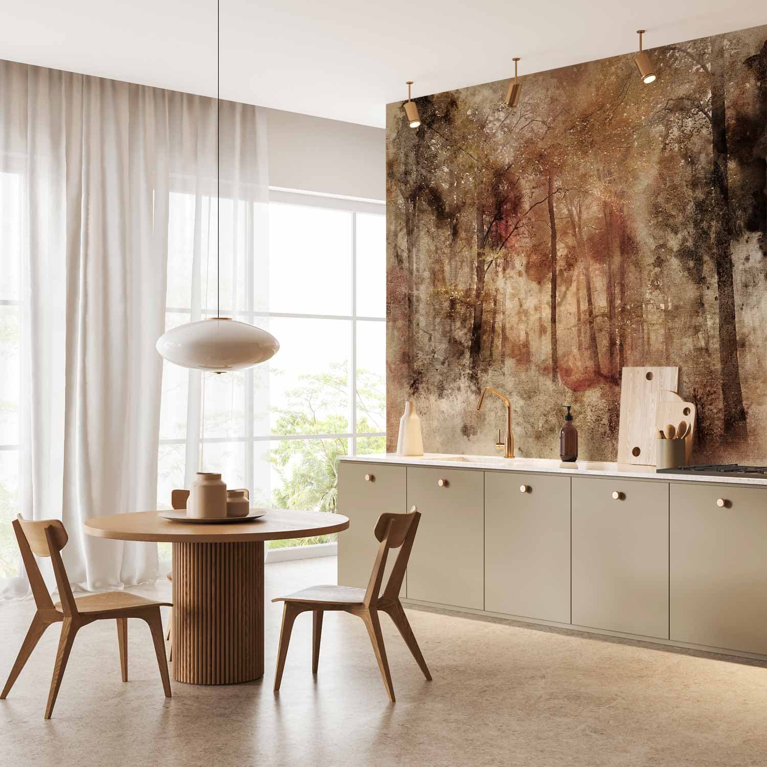 Fototapeta Zagubiony w lesie 150×105 cm, materiał wodoodporny