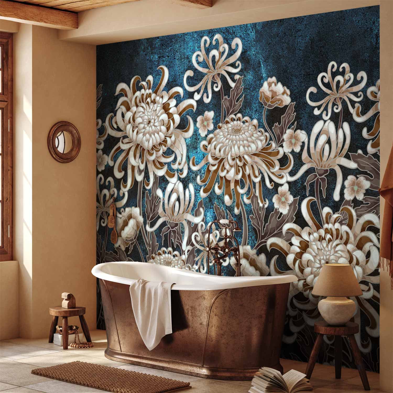 Fototapeta Morskie kwiaty 450x315 cm wodoodporna