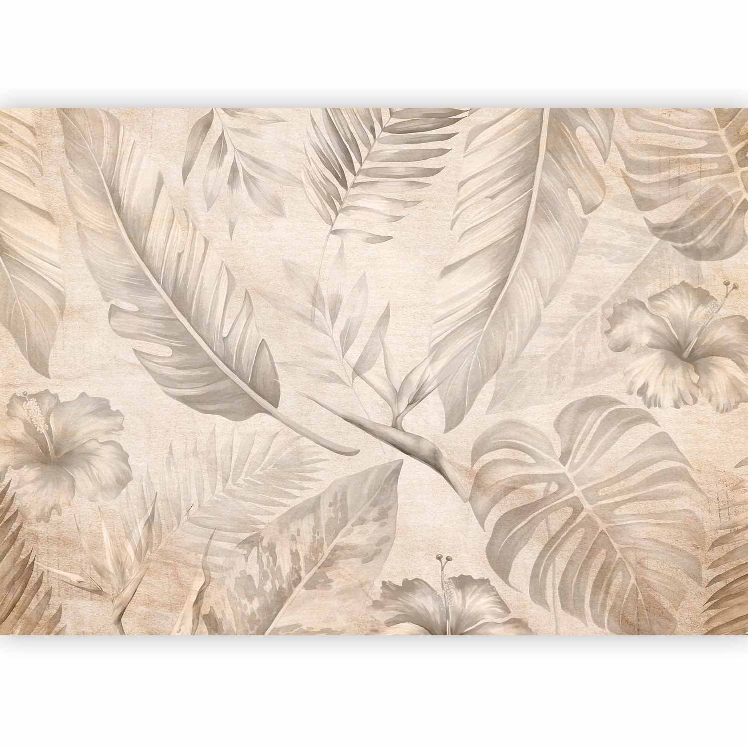 Fototapeta Tropik w sepii 100×70 cm, materiał wodoodporny