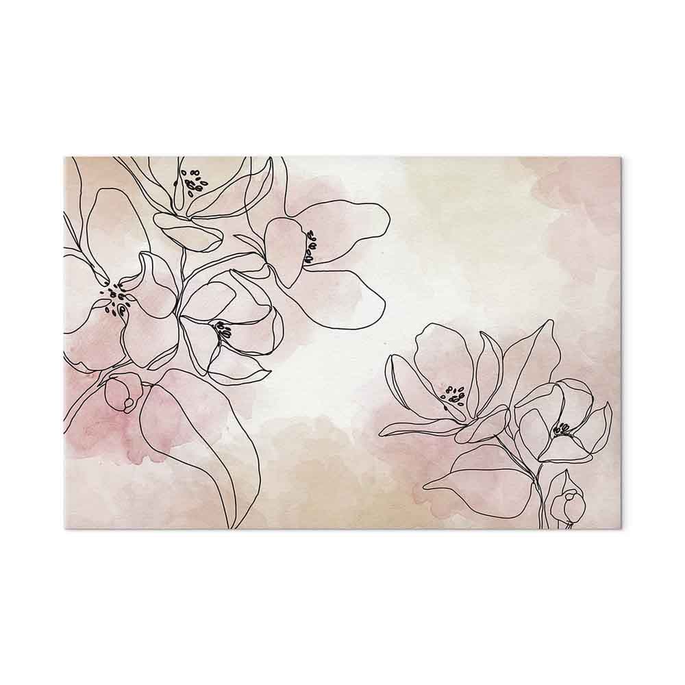 Leinwandbild Spokojna kompozycja szeroki 30×20 cm, Standardleinwand